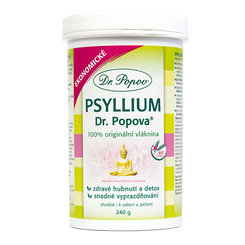 DR. POPOV PSYLLIUM výživový doplnok, 240g