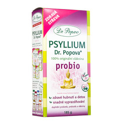 Dr. Popov PSYLLIUM probio rozpustná vláknina 185g