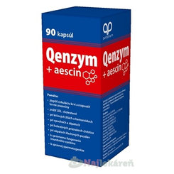 Qenzym + aescin komplexný enzymatický prípravok 90cps