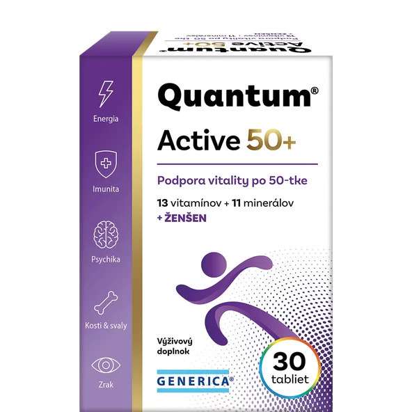 GENERICA Quantum Active 50+ 30 tabliet