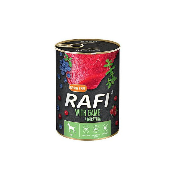 RAFI grain free konzerva 400g - divina 24ks