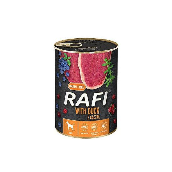 RAFI grain free konzerva 400g - kačka 24ks