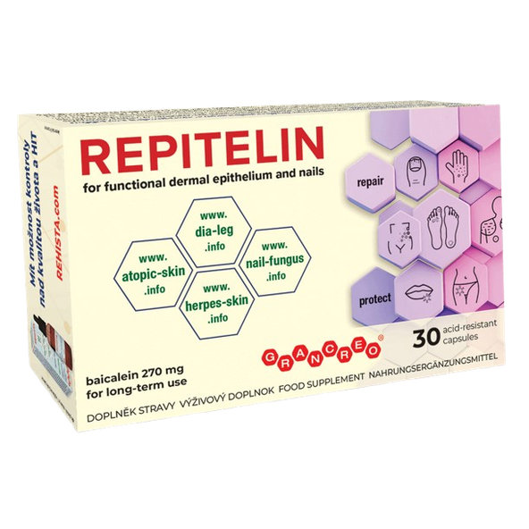 REPITELIN pre zdravú pokožku a nechty 30 kapsúl