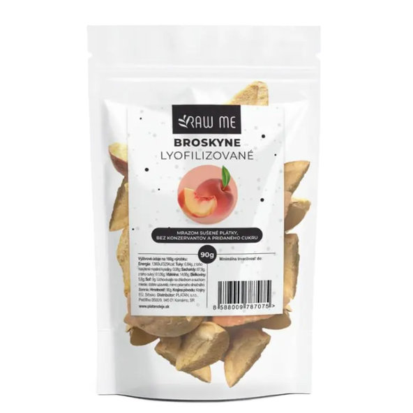 Raw Me Broskyne lyofilizované 90g