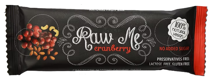 RAW ME Ovocná tyčinka brusnica 45 g kúpite na Najlekaren.eu
