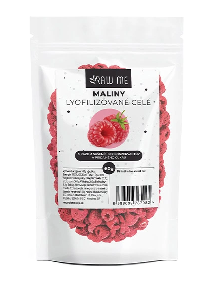 E-shop Raw Me Maliny lyofilizované 60g