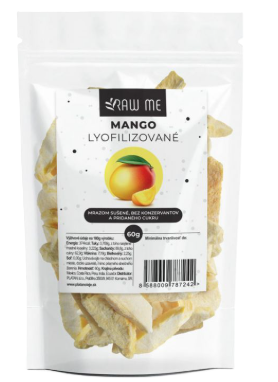 Raw Me Mango lyofilizované 60g