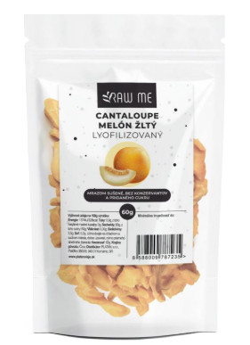 Raw Me Melón žltý lyofilizovaný 60g