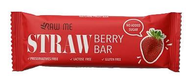 Raw Me STRAWberry jahodová tyčinka 45g kúpite na Najlekaren.eu
