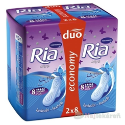 Ria Ultra Silk super PLUS DUOPACK hygienické vložky 16ks