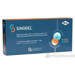 SINOGEL viskoelastický intraartikulárny roztok injekčný 3 ml
