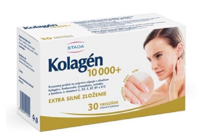 STADA Kolagén 10 000+ prášok na prípravu nápoja 30 vrecúšok kúpite na Najlekaren.eu