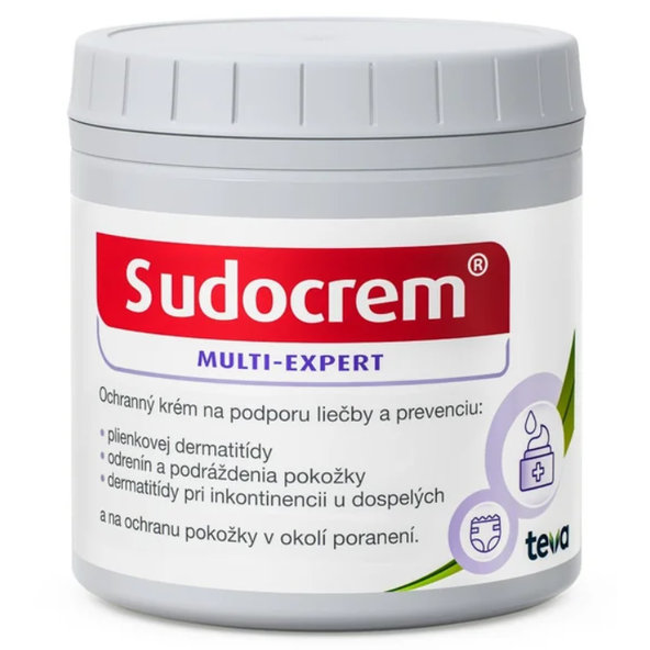 SUDOCREM MULTI-EXPERT pre každodennú ochranu pokožky  250g