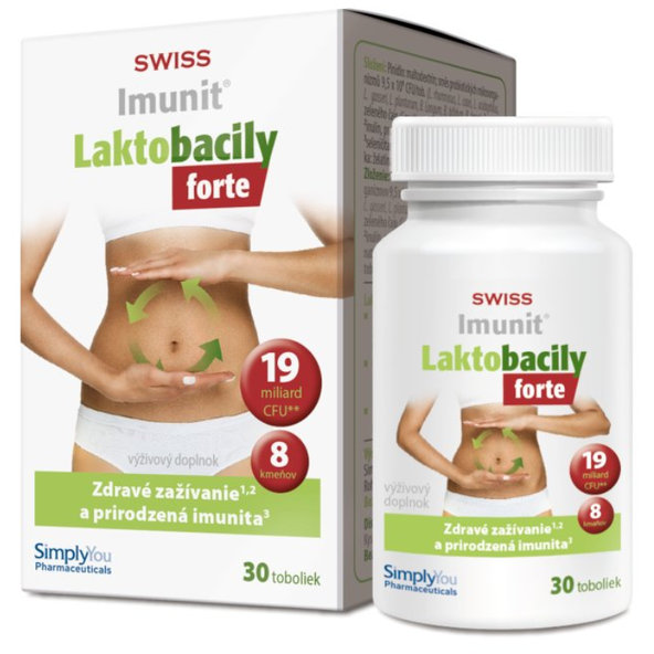 SWISS Imunit LAKTOBACILY FORTE 30cps