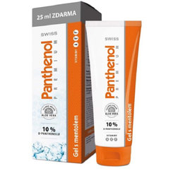 SWISS Panthenol PREMIUM Gél s mentolom po opaľovaní 100+25ml zadarmo
