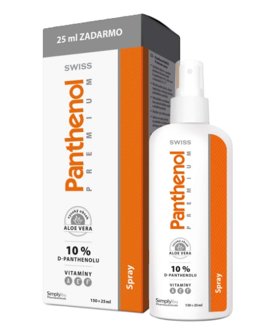 SWISS Panthenol PREMIUM spray 150+25 ml zadarmo (175 ml) kúpite na Najlekaren.eu
