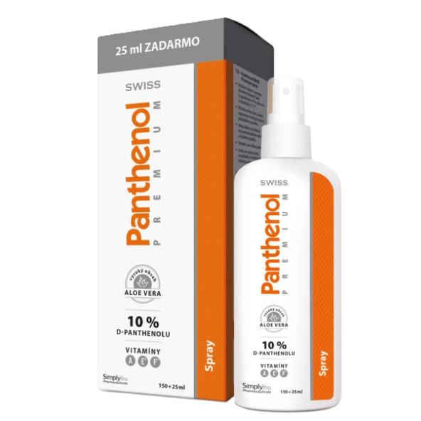 SWISS Panthenol PREMIUM spray 150+25 ml zadarmo (175 ml)