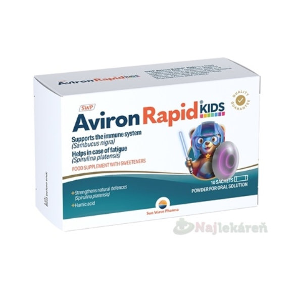 SWP Aviron Rapid KIDS prášok vo vreckách 10ks