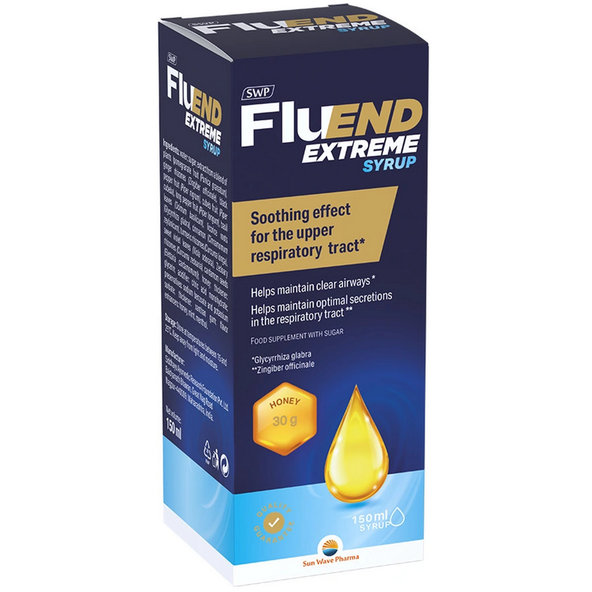 SWP FluEND EXTREME SYRUP sirup s medovou príchuťou 150ml