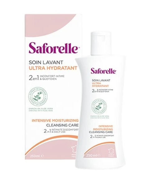 Saforelle INTENZÍVNY HYDRATAČNÝ ČISTIACI GÉL 250ml