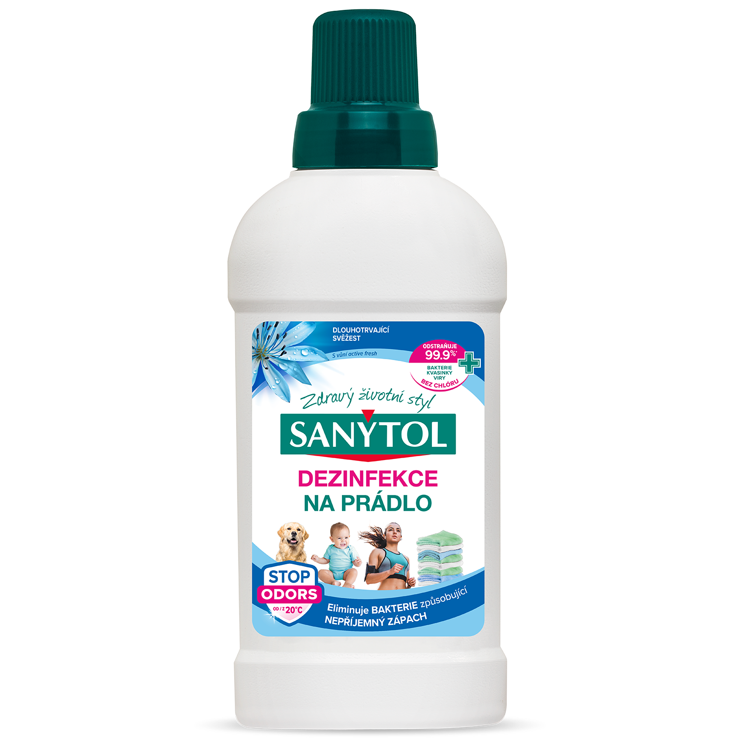 Sanytol Active Fresh dezinfekcia na prádlo 500 ml