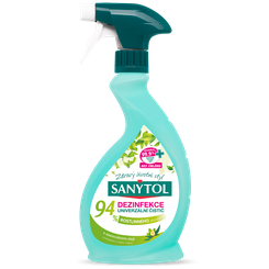 Sanytol Dezinfekčný čistič 94% rastlinného pôvodu sprej 500 ml