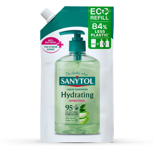 Sanytol antibakteriálne mydlo hydratačné náhradná náplň 500 ml