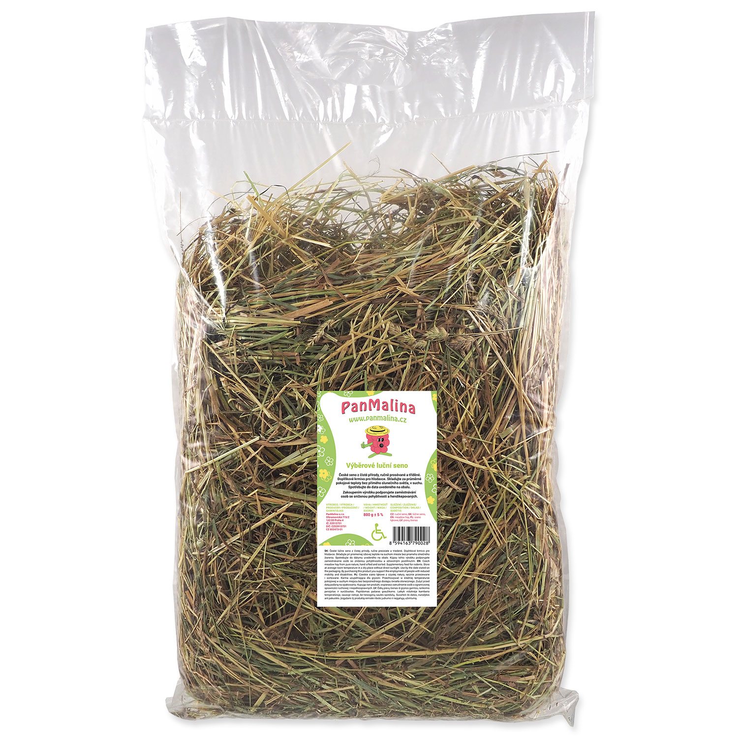 PanMalina Bio seno 0,8 kg