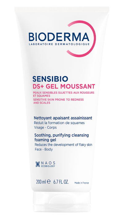 BIODERMA Sensibio DS+ jemne čistiaci penivý gél 200ml