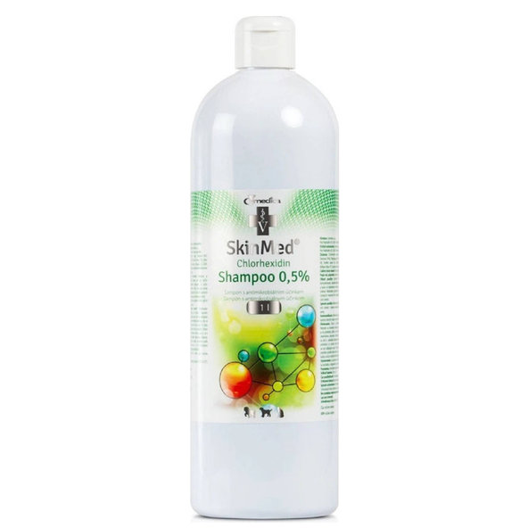 SkinMed Chlorhexidine Shampoo šampón pre psy, mačky a kone 0,5 % 236 ml