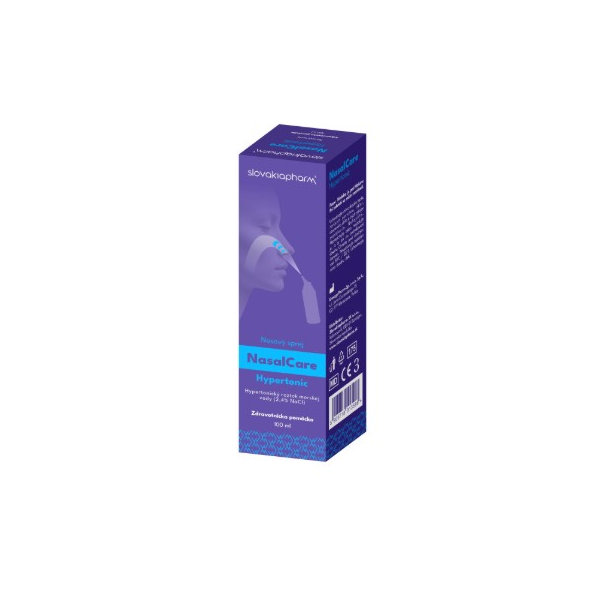 Slovakiapharm NasalCare Hypertonic nosový sprej 100ml