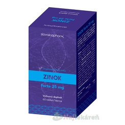Slovakiapharm ZINOK forte 25mg 60tbl