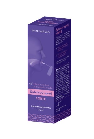 Slovakiapharm Šalviový sprej FORTE 30 ml kúpite na Najlekaren.eu