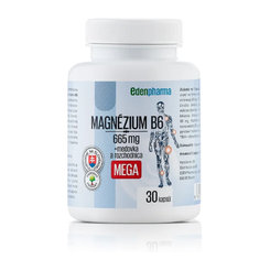 EDENPharma MAGNÉZIUM B6 MEGA 30 kapsúl