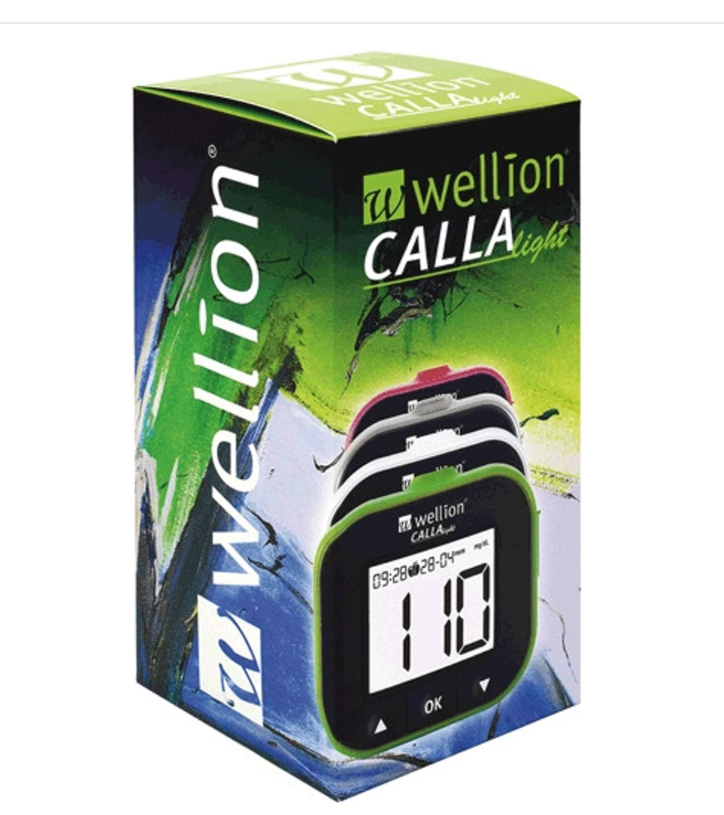 Wellion CALLA light blackberry - Glukometer 1set