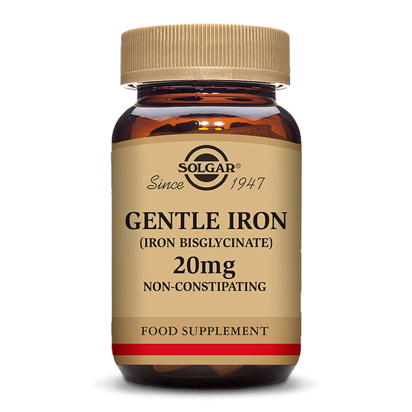 Solgar Železo (bisglycinát železnatý) 20mg 90 kapsúl