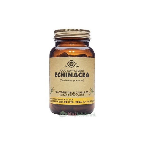 Solgar Echinacea kapsule na imunitu 100cps