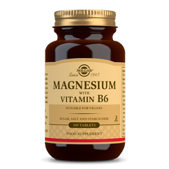 Solgar Horčík plus vitamín B6 100 tabliet