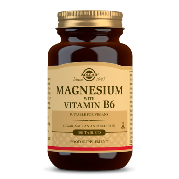 Solgar Horčík plus vitamín B6 100 tabliet