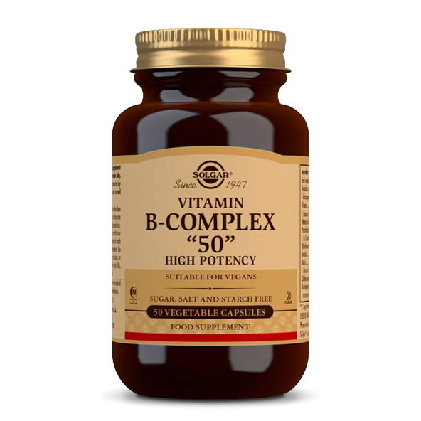 Solgar Vitamín B-komplex "50" 50 kapsúl