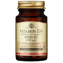 Solgar Vitamín D3 4000 IU 60ks