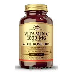 Solgar Vitamin C so šípkami tablety 100x1000mg