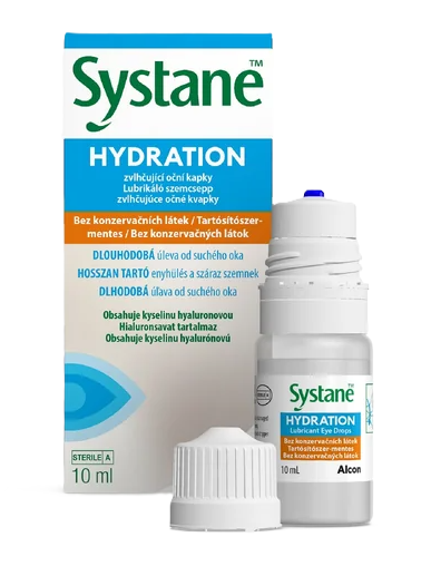 Alcon Systane Hydration očné kvapky bez konzervantov 10 ml