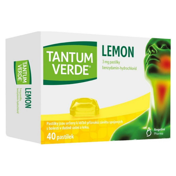 TANTUM VERDE LEMON 40X3MG BLISTER