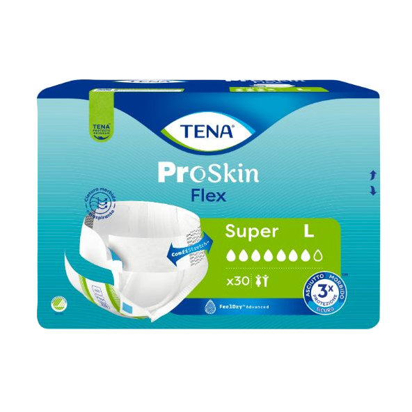 TENA Flex Super L inkontinenčné nohavičky 30 ks