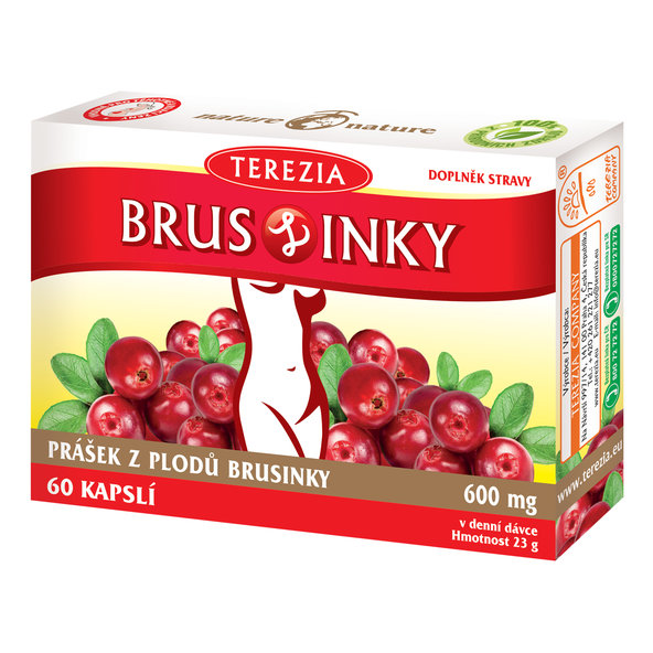 TEREZIA BRUSLINKY na močové cesty 60cps