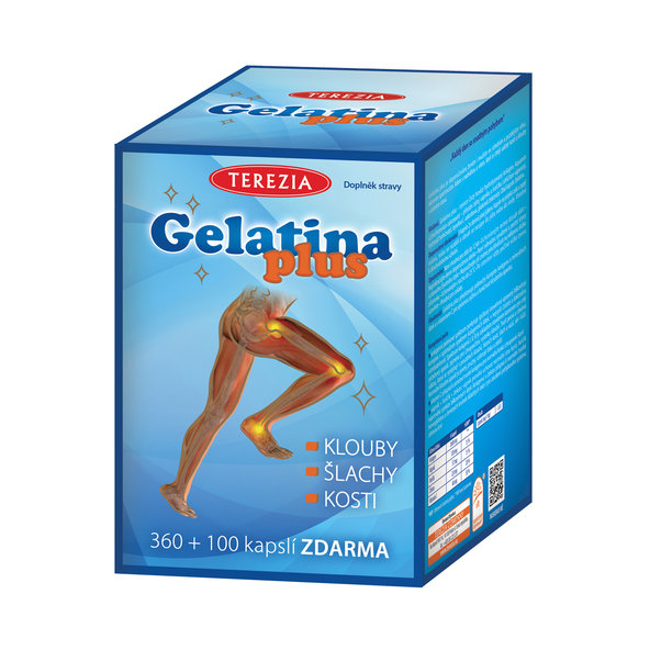 TEREZIA Gelatina Plus Vianočné balenie 2024, 360+100 zadarmo (460cps)