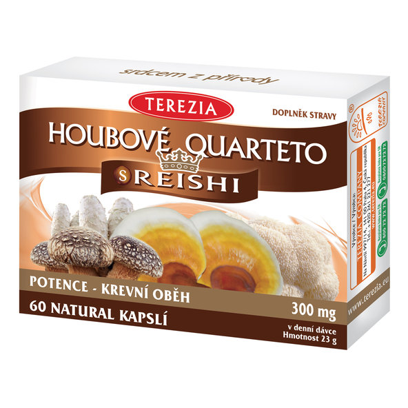 TEREZIA HUBOVÉ QUARTETO s REISHI 60cps