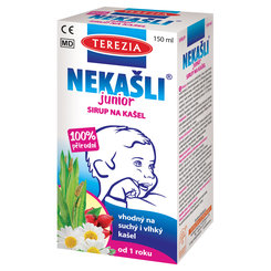 TEREZIA NEKAŠLI JUNIOR bylinný sirup na kašeľ 150ml