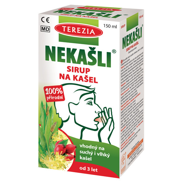 TEREZIA NEKAŠLI bylinný sirup na kašeľ 150ml